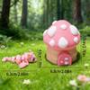 3D Printing Cute Nerd Mushroom House + Mushroom Dragon Model Plastic Ornaments Table Top Decoration Sculpture Ornaments Festival Gifts view 2