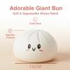 Jumbo Dumpling Squishy for Adults, 4/6/10 Inch Giant Big Dumpling Stress Ball, Soft Squeeze Decompression Dough, Anxiety Relief Fidget, Adult Fidget Tool (Colorful M: 15cm/5.9 Inch) view 2