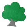 Felt Tree Mat Toys for Toddlers 23.6x23.6in, Lightweight Pretend Play Fruits Vegetables Learning for Preschool Kids view 4