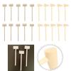 Mini Wooden Hammer 10 Pack, 5X Mallet Pounding Toy for Kids, Cute Beating Gavel Toys for Boy and Girl view 2