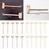 Mini Wooden Hammer 10 Pack, 5X Mallet Pounding Toy for Kids, Cute Beating Gavel Toys for Boy and Girl view 4