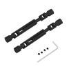 HERAUMB RC Car Parts Metal Upgrade Replacement Transmission Shaft Fit for MN 99s MN168 MN82 LC79 MN78 Remote Control Accessories(Black) view 1