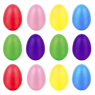 Decours Educational Eggs Shaker Childrens Percussion Developing Fine Motor Skills Sensory Abilities Colorful Orff Toy Early Education Tool