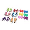 Alomejor Wrist Bells and Egg Shakers Set, Vibrant Musical Instruments for Kids, Adjustable Straps and 12 Colorful Shakers for Interactive Learning Activities view 2