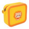 BowyTrading Silicone Kids Camera Bag, Cute Cartoon Animal Design Shockproof Large Capacity Camera Carrying Case with Adjustable Shoulder Strap for Children Over 3 Years (Yellow Lion) view 3