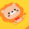 BowyTrading Silicone Kids Camera Bag, Cute Cartoon Animal Design Shockproof Large Capacity Camera Carrying Case with Adjustable Shoulder Strap for Children Over 3 Years (Yellow Lion) view 4