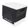Pomya Building Blocks Storage Box, Stackable Foldable 37L Organizer Container with Baseplate for Home Toys Building Bricks Storage (Black) view 2