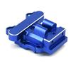 Aluminum Front and Rear Gearbox Cover for ARRMA 1/16 Mini Kraton, RC Car Upgrade Parts, Black (Blue) view 4