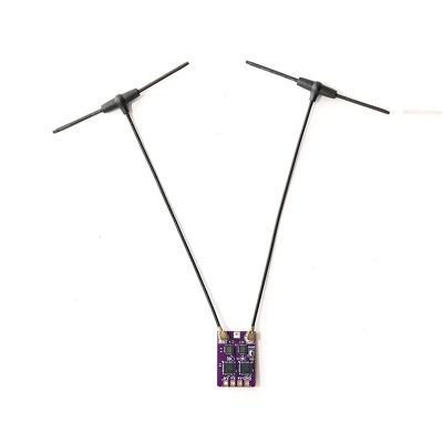 ELRS 2.4G Diversity Receiver Dual Antenna RX Built-in TCXO For Freestyle RC Racing Long Range Drone Accessories
