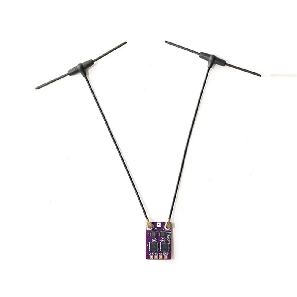 ELRS 2.4G Diversity Receiver Dual Antenna RX Built-in TCXO For Freestyle RC Racing Long Range Drone Accessories