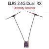 ELRS 2.4G Diversity Receiver Dual Antenna RX Built-in TCXO For Freestyle RC Racing Long Range Drone Accessories view 2