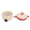 ANGGREK Food Bowl, Stainless Steel, Rechargeable Heating Technology, Insulated Toddler Meal Bowl, 450ML for Infants and Toddlers view 4