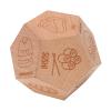 Alomejor Food Decision Dice, Beech Wood 12 Sided Dinner Choosing Dice for Family and Friends Gatherings view 1