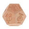 Alomejor Food Decision Dice, Beech Wood 12 Sided Dinner Choosing Dice for Family and Friends Gatherings view 2
