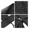 Outdoor Gazebo Netting Universal Replacement Canopy Net Screen 4-Panel Sidewall Curtain with Zippers for Garden Patio(Brown,L300xW300xH230CM) view 4