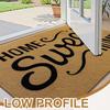 Home Sweet Home Doormat, Natural Tan and Black,18x30 Inch, Non-Slip Backing, Traditional Welcome Mat for Entryway view 4