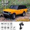 GoolRC 18401 RC Crawler, 1:18 Scale 4WD RC Truck SUV, All Terrain Off Road RC Rock Crawlers, 2.4GHz Full Proportional Climbing Vehicles with LED Lights for Adults (Green) view 2