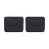 2 Pack Leather Kick Mats Back Seat Protectors for Jaguar XE 2015-2024, Waterproof Seat Back Cover Easy Clean Auto Interior Protection Accessories,Black-1 view 1