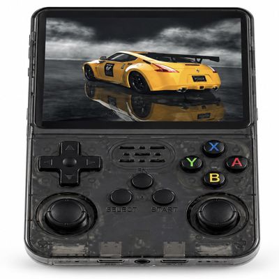 CherryQuest 2026 Premium 4 inch Portable Retro Game Console - HD Screen 20,000 Video Games, Handheld Game Console, Classic Vertical Design, Screen, Supports Multiple Classic Game Formats - (Black)
