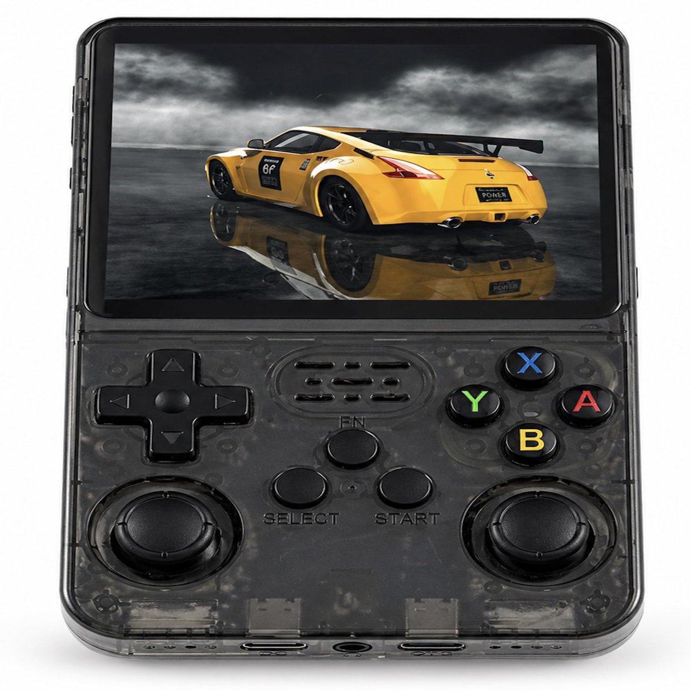 CherryQuest 2026 Premium 4 inch Portable Retro Game Console - HD Screen 20,000 Video Games, Handheld Game Console, Classic Vertical Design, Screen, Supports Multiple Classic Game Formats - (Black)