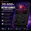 CherryQuest 2026 Premium 4 inch Portable Retro Game Console - HD Screen 20,000 Video Games, Handheld Game Console, Classic Vertical Design, Screen, Supports Multiple Classic Game Formats - (Black) view 2