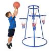 Basketball Hoop for Kids 4-Hoop - Multi-Level Toddler Basketball Hoop Indoor Basket Ball Hoops for Kids 3-5 Stable & Sturdy Stand with Non-Slip Floor Easy Assemble Circular view 3