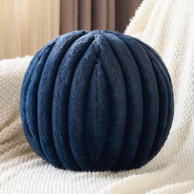 PLAYSKY Ball Pillow, Soft Round Decorative Pillows for Couch Bed
