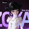 1/4 Zoyabjd Full Set A Bjd Doll Fashion Y2K Female Dancer Punk Rock Style Resin Toy for 15+ Years Old view 3