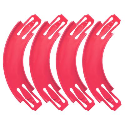 Racetrack Connectors Compatible with Hot Wheels, 90 Degree Banked Turn