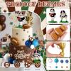 14PCS Football Cake Topper, Football Cake Decorations for Birthday Party view 3