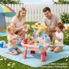 Bemonew Kids Play Sink, Toddler Sink with Running Water, Water Table for 1 Year Old - Electric Circulation Toy with Adjustable Legs, Multi-Play Games for Toddlers 1-3, Style- view 2