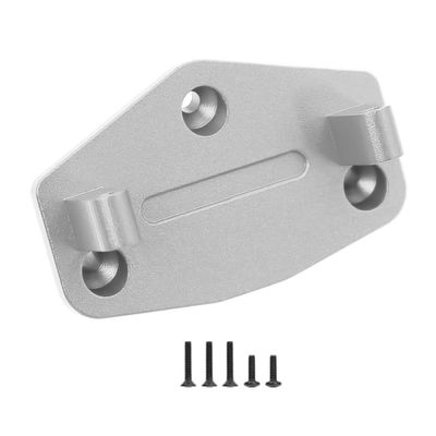 Aluminum 7075 Servo Mount Bracket Compatible with 1/18 LMT 4X4 Brushed RTR-LOS01026(Silver)