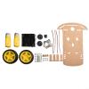 2WD for Smart Robot Car Chassis Kit with -Speed Encoder -Box,1:48 Gear Motors for Arduino DIY for educational Learning,Obstacle Avoidance & Tracking Projects view 1