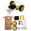 2WD for Smart Robot Car Chassis Kit with -Speed Encoder -Box,1:48 Gear Motors for Arduino DIY for educational Learning,Obstacle Avoidance & Tracking Projects view 4