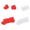 Yunmeryker 20 Pieces RC Track Barrier Set RC Car Race Track Fence Modular Parking Circuit Scene Accessories PP Material Suitable for Children Playtim, 60 Piece view 2