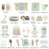 30 Piece Baby Gift Basket Luxury Curated Baby Gift Basket for Newborn view 3