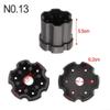 Children's Electric Car Tire Adapter Connection Clip For Toy Car Coupler Plastic Connector Transmission Gear External Gear Accessories Compatible With No 1 To No 16 Model Options(No.13) view 2