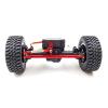 RC Cars Models Compatible with MN MN86K MN86KS 1/12 RC Car Crawler Upgrade Spare Part Adjustable Steering Linkage Servo Link Pull Rod Servo Arm(Silver) view 3