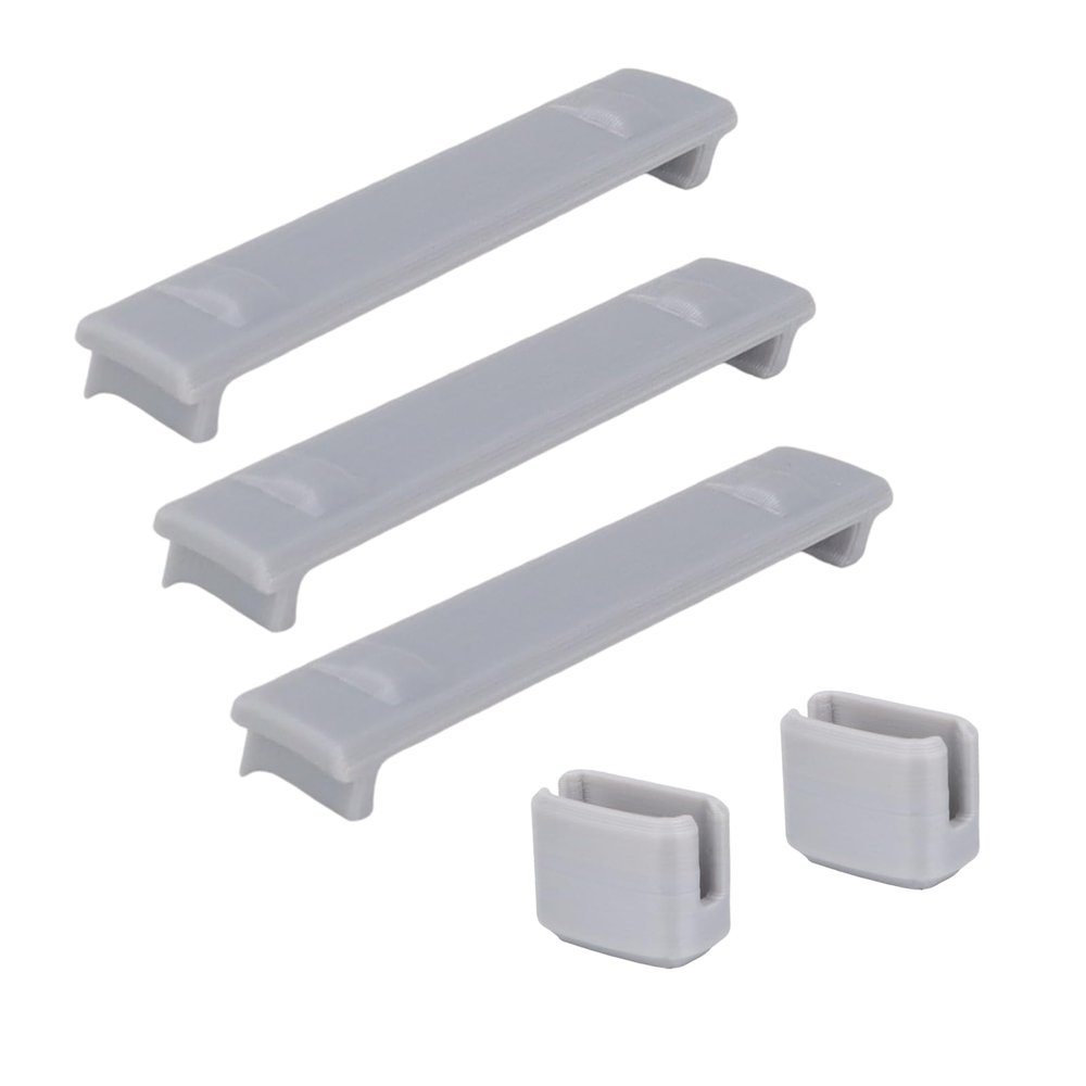 2MM Snap-on Protective Cover Pad For DJI Lito X1 and Lito 1 Landing Gear Height-Increasing Bracket Protecting the Landing Gear From Wear and Tear (Gray)