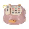 RASTKY Baby Telephone Pull Toy Multiple Sounds Attractive Cat Shape Music Car for Toddlers Pink 1 Piece view 4