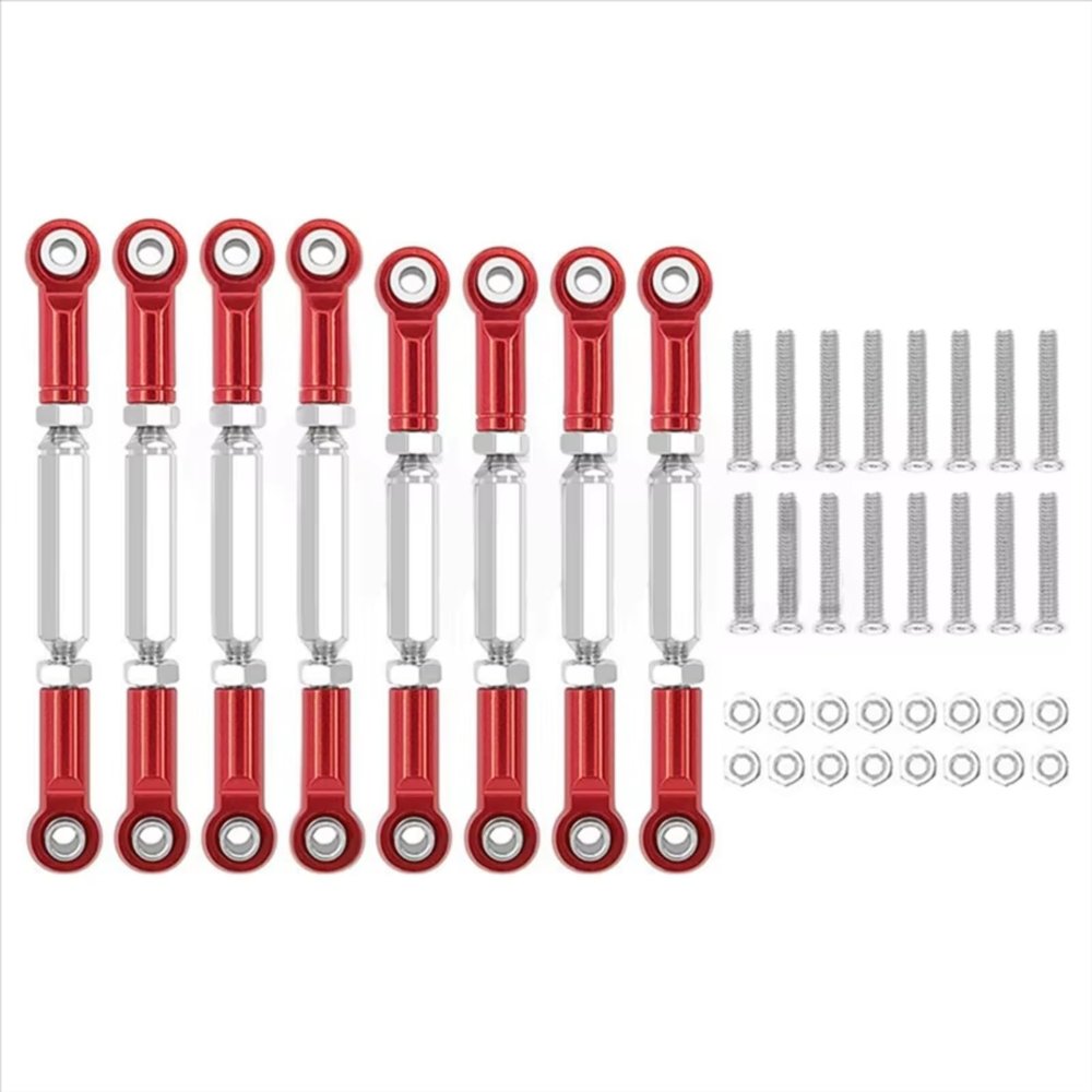Adjustable Pull Rod for MN128 1/12 Remote Control Car Parts Accessories Metal Upgrade Modification Adjustable Chassis Linkage