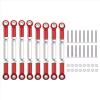 Adjustable Pull Rod for MN128 1/12 Remote Control Car Parts Accessories Metal Upgrade Modification Adjustable Chassis Linkage view 1