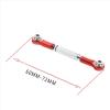 Adjustable Pull Rod for MN128 1/12 Remote Control Car Parts Accessories Metal Upgrade Modification Adjustable Chassis Linkage view 2