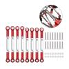 Adjustable Pull Rod for MN128 1/12 Remote Control Car Parts Accessories Metal Upgrade Modification Adjustable Chassis Linkage view 3