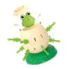 BTSEURY Pirate Ejection Game, Animal Bucket Stab Toy for Kids with Design, Stress Relief Fun, Family Board Game, Portable Plastic Toy (Green) view 3