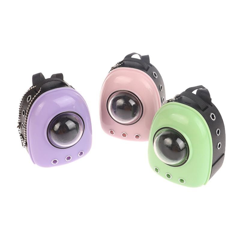 3 Pieces Mini Pet Carrier Backpacks, Dollhouse Accessories, Mini Dollhouse Accessories, Miniature Stuff, for Travel, Closet, Or Storage Scene