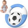 Baby Teething Toys Silicone Baby Soccer-Themed Teether Over 3 Months view 1