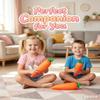 11.5 in Giant Carrot Squishy, Carrot Squishy Jumbo Stress Ball Slow Rise Carrots Shape Stress Ball Soft Sensory Squeeze Toy for Adults Party Favor Home Offices view 4