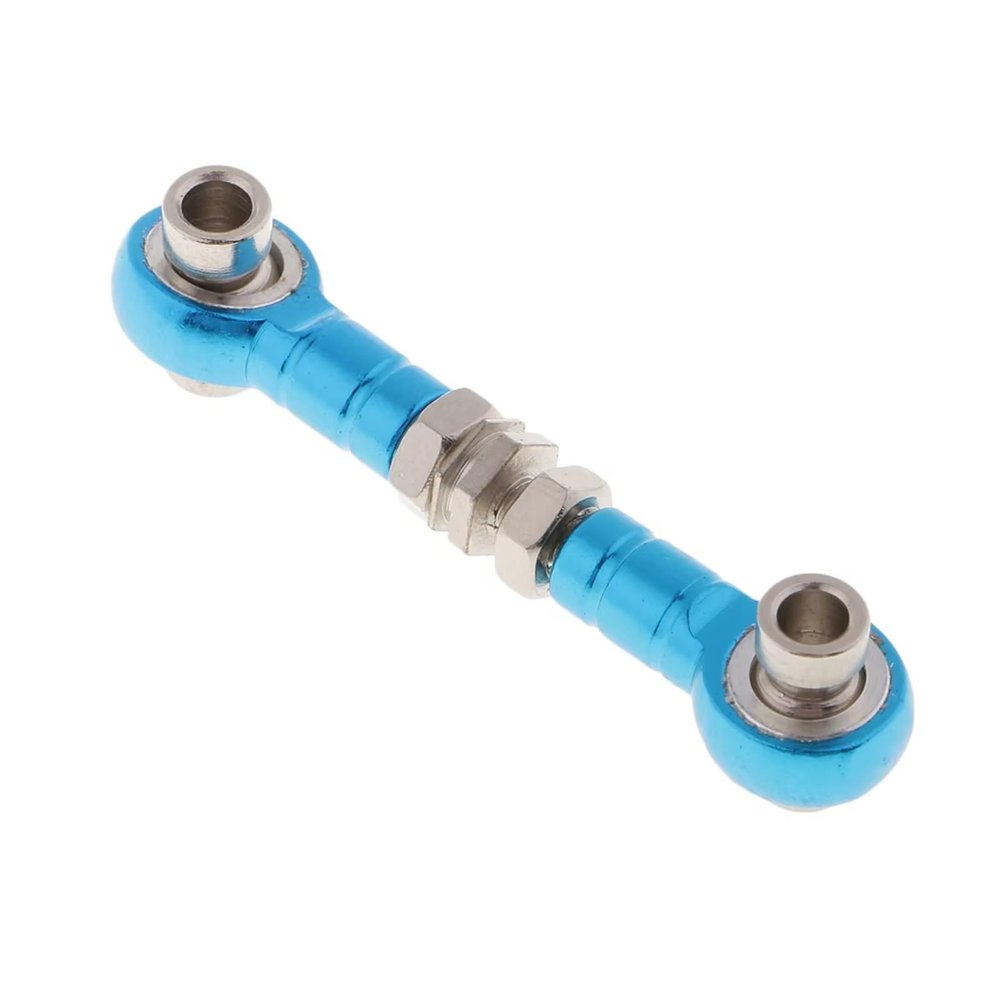 Adjustable Pull Rod for HSP 94101 94102 94103 94122 94123 1/10 Adjustable Servo Linkage Pulling Steering Rods Arms for RC for Hobby Car Upgraded Parts