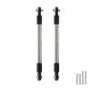 Adjustable Pull Rod for Traxxas 1/10 for WideMaxx 2.0 89086-4 for MAXX V2 2Pcs 119mm Front Toe Links Linkage 8997 Stainless Steel RC Car Parts view 1